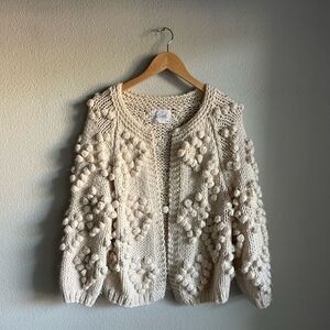 Chicwish Knit Your Love Cardigan in Ivory